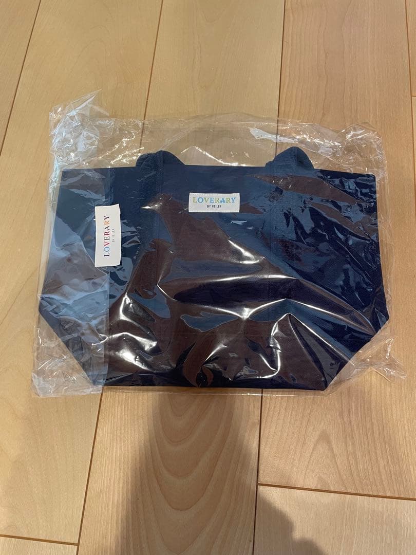 ラブラリーバイフェイラー♡オールドテディ　ワッペントート(小)ネイビー