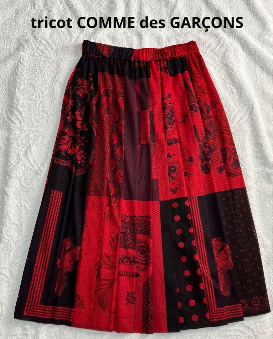 ⭐︎美品⭐︎tricot COMME des GARÇONS スカート　赤