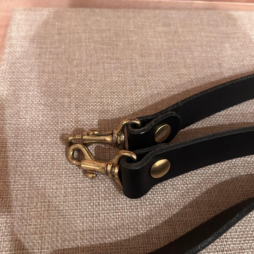 HERZ ヘルツ CW-7 ブルドッグ 本革 日本製 美品 ブラック