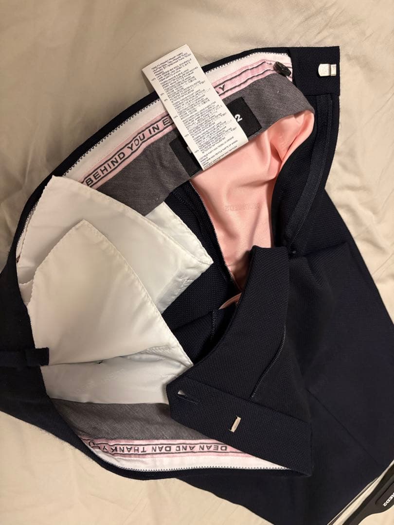 DSQUARED2 ネイビー スーツ ジャケットとパンツセット