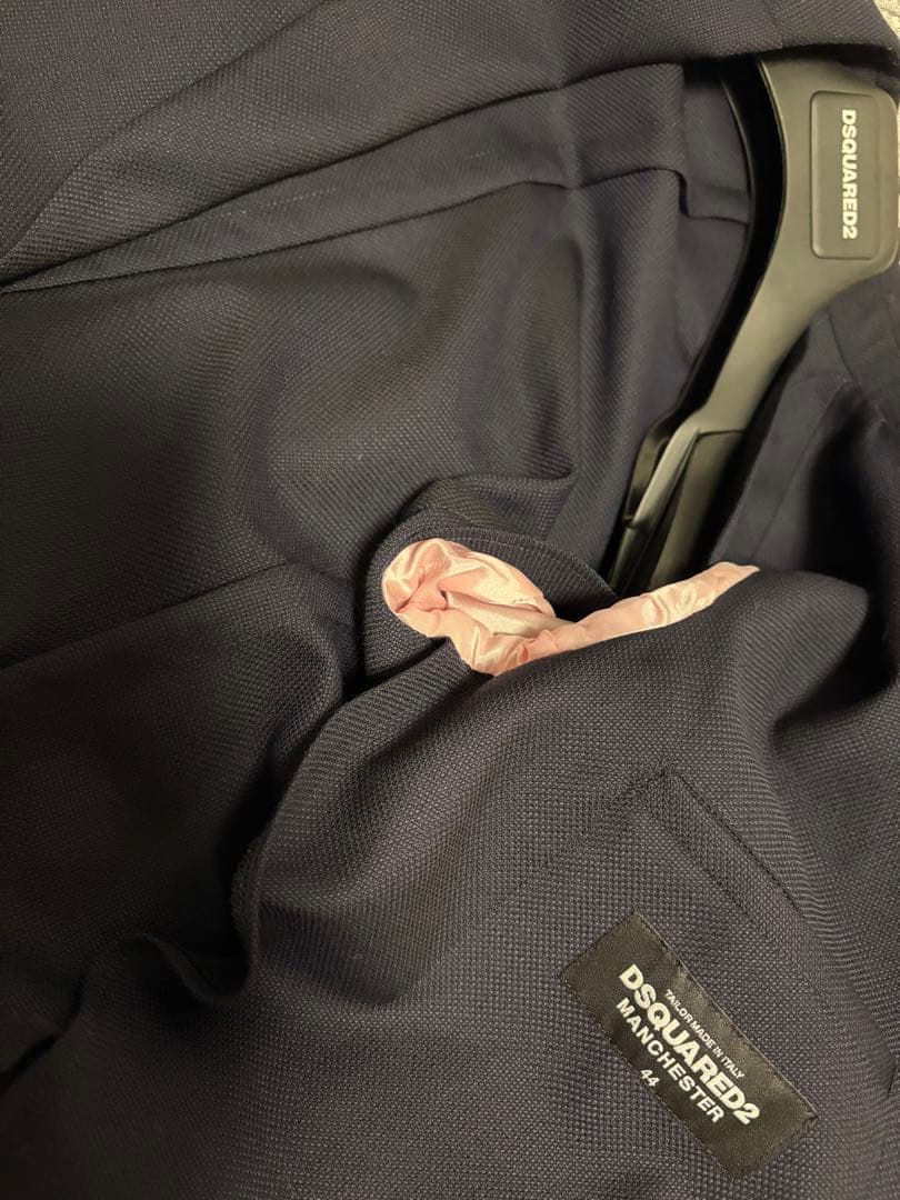 DSQUARED2 ネイビー スーツ ジャケットとパンツセット