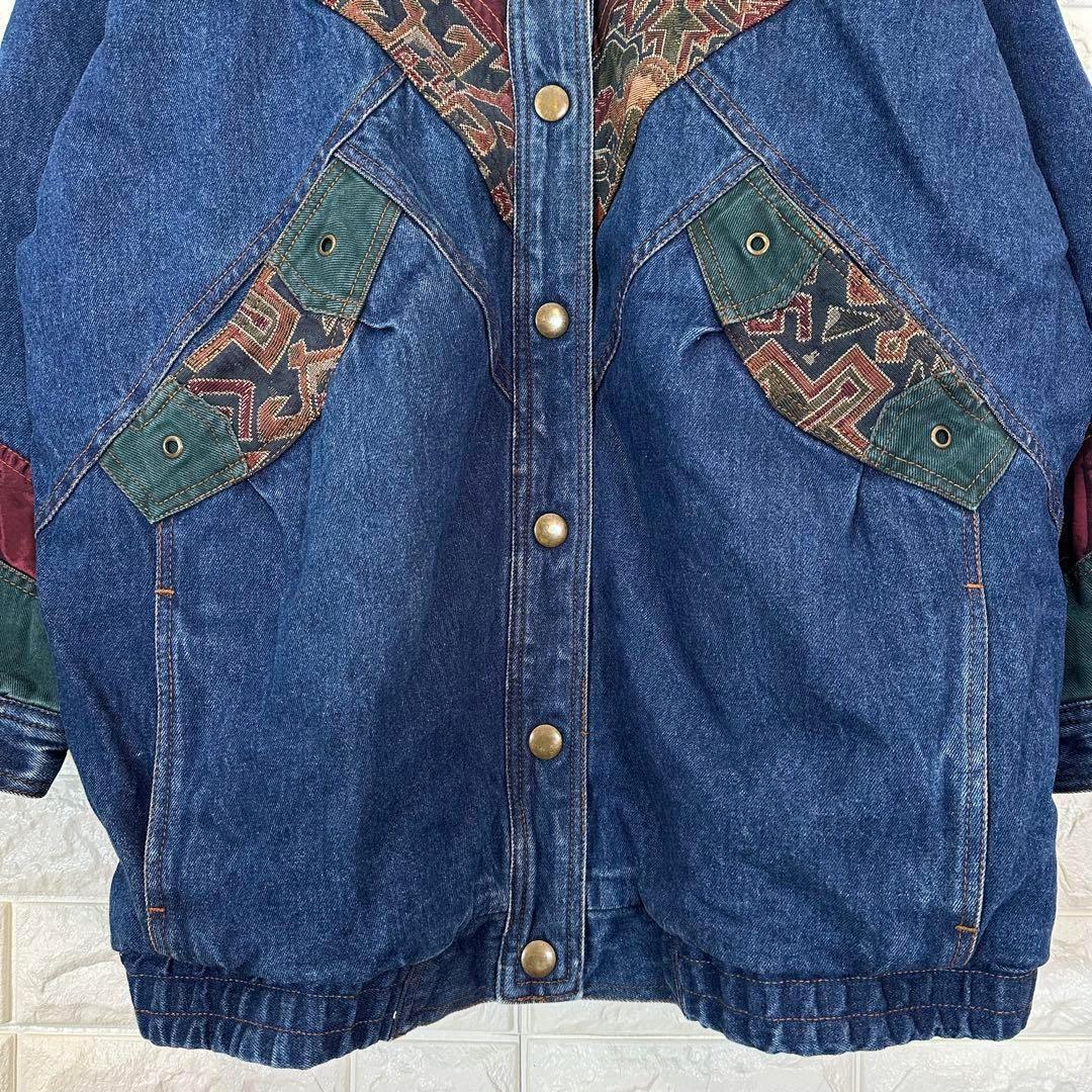 V561【TWO TWENTY】デニムジャケット【メンズ2XL】インディゴ