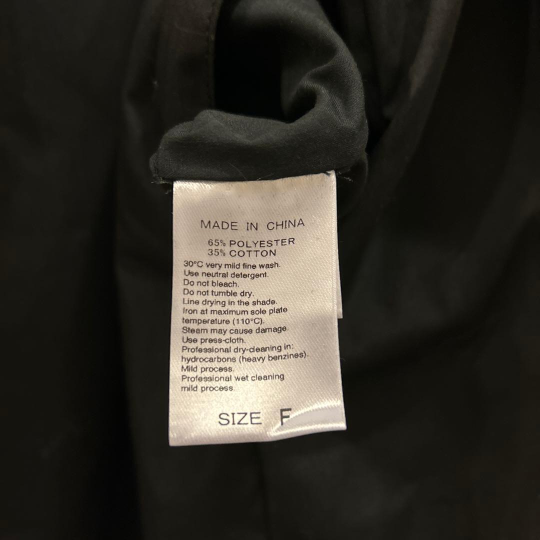 ADAMETROPE'FEMME スタンドカラーロングモッズコート