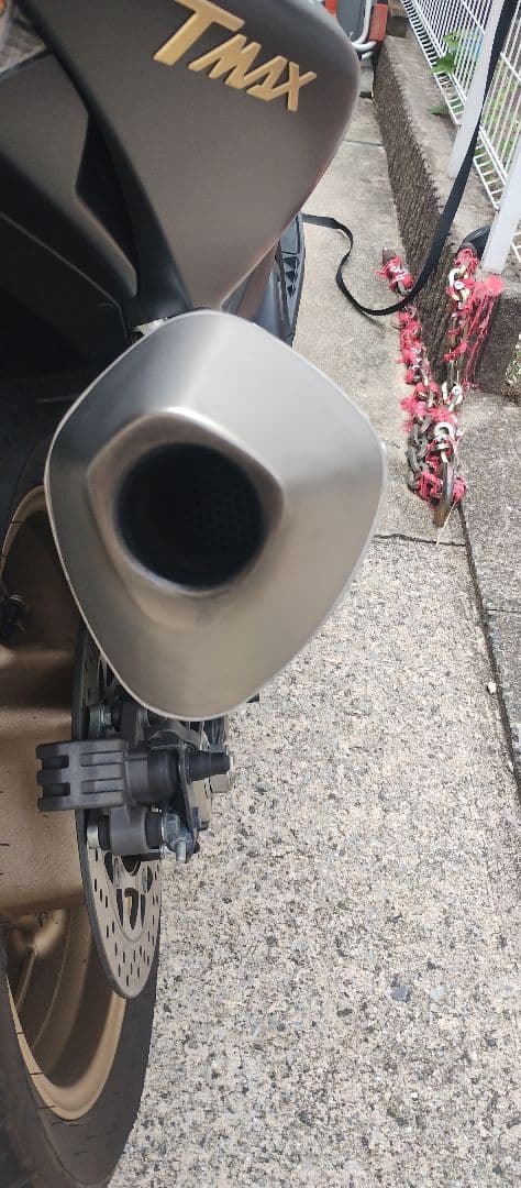 すき家Ｔ-MAX530SJ12J ＰＲＵＮＵＳマフラー　フルエキ