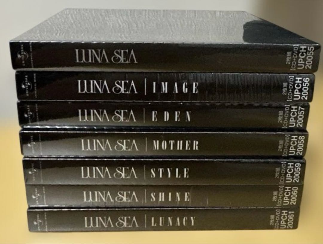 【未開封品】LUNA SEA リマスター盤　7タイトルまとめ売り