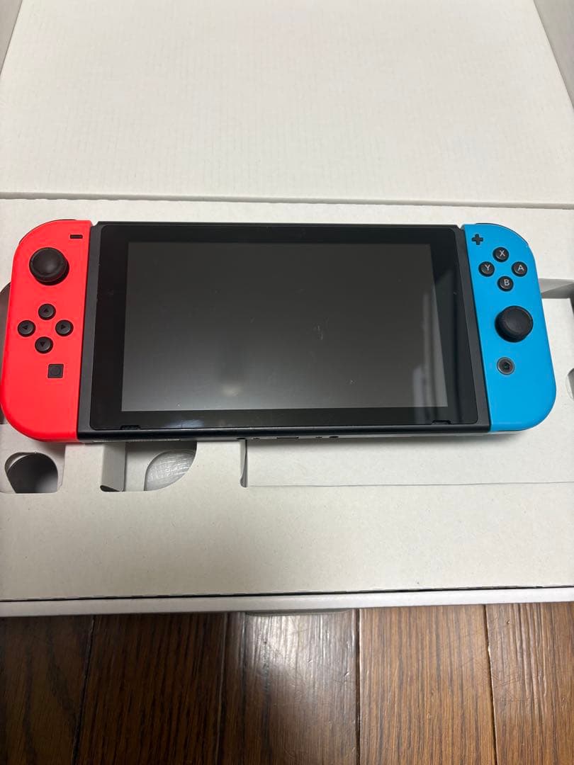 ニンテンドースイッチ　2021年製　バッテリー強化モデル　修理キット付