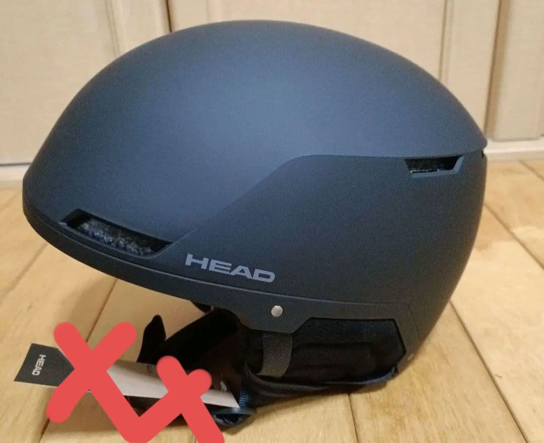 【試着のみ】ヘッド　ヘルメット　スノボ　スキー　HEAD　56〜59cm