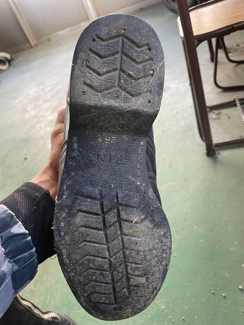 当時物BUGGY バイクブーツ 黒 レザー25.5