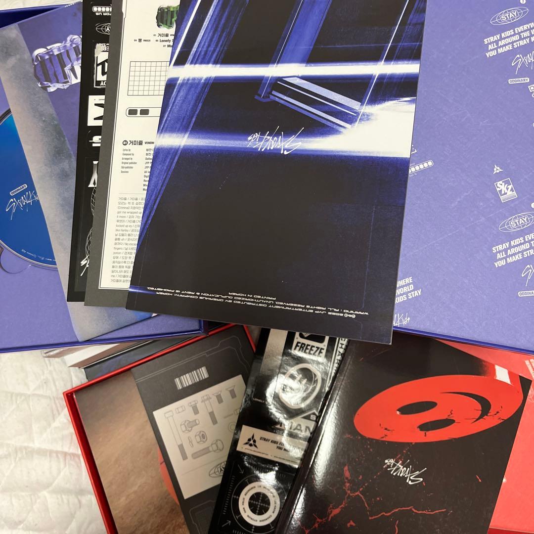 straykids maxident oddinaryなどアルバム まとめ売り