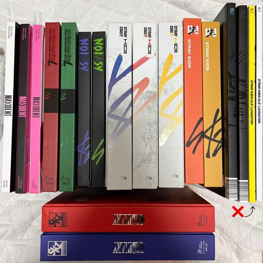straykids maxident oddinaryなどアルバム まとめ売り