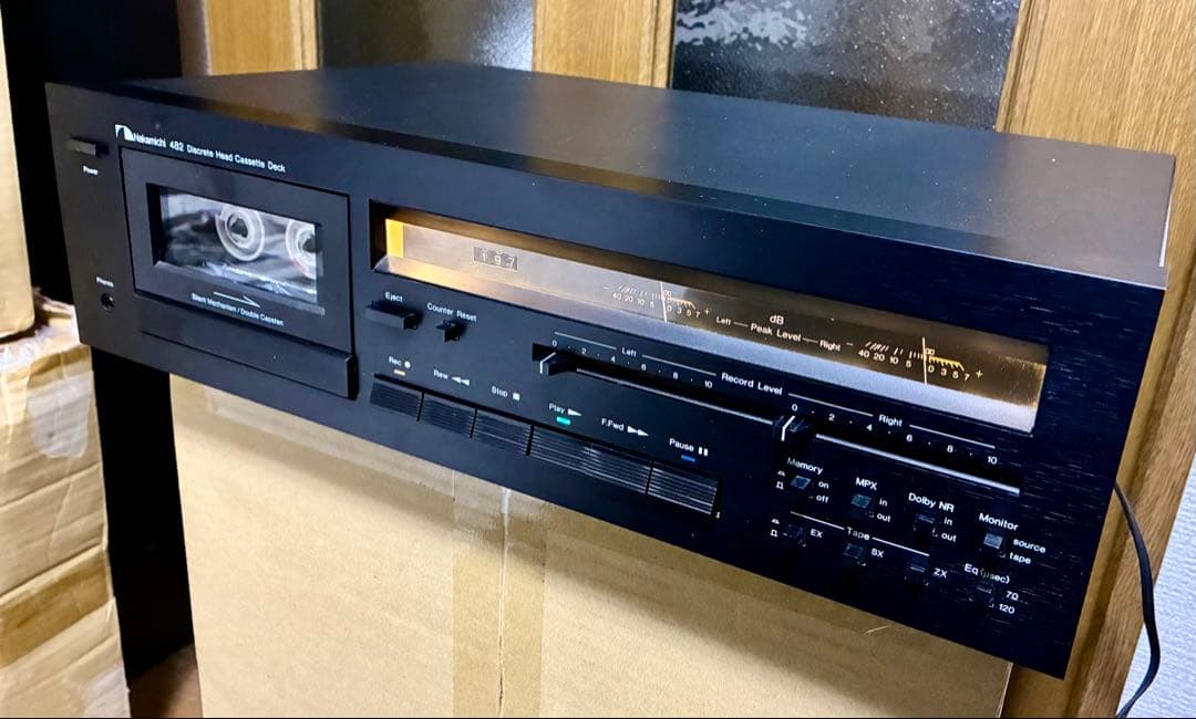 【フルメンテ済、完動・美品】Nakamichi　482 ナカミチ