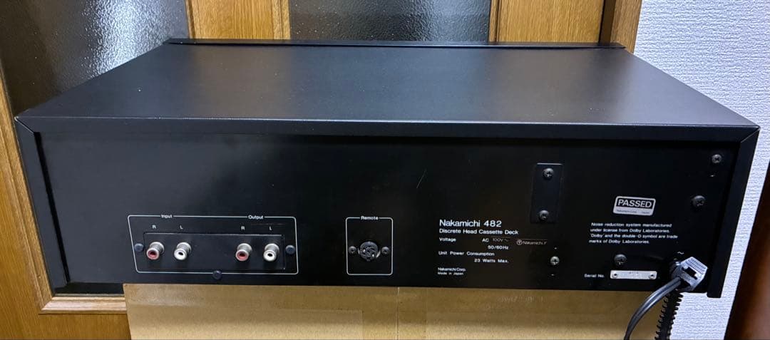 【フルメンテ済、完動・美品】Nakamichi　482 ナカミチ