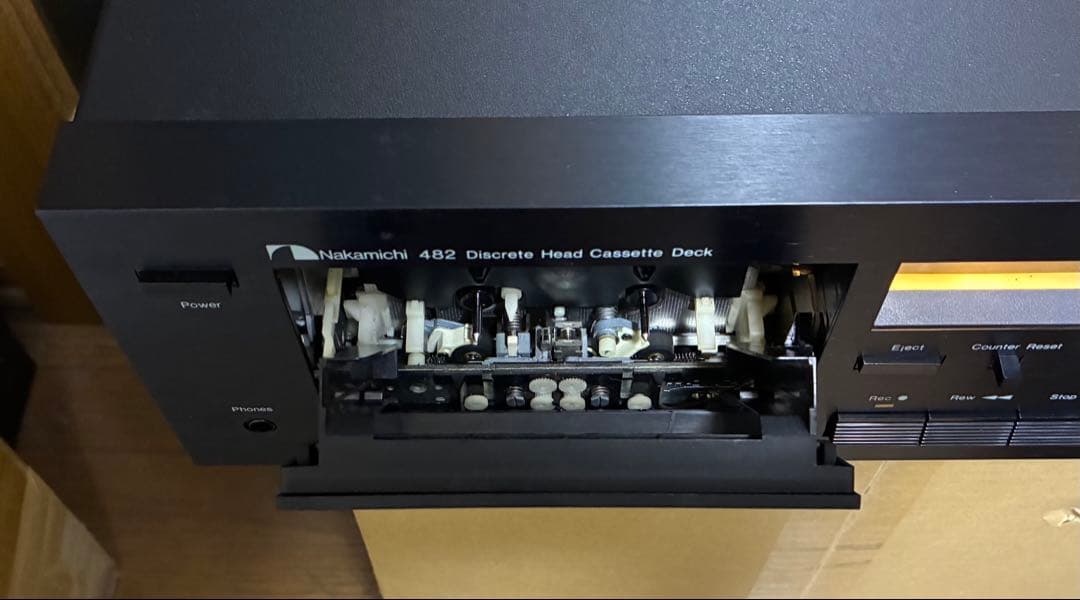 【フルメンテ済、完動・美品】Nakamichi　482 ナカミチ