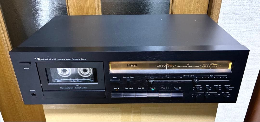 【フルメンテ済、完動・美品】Nakamichi　482 ナカミチ