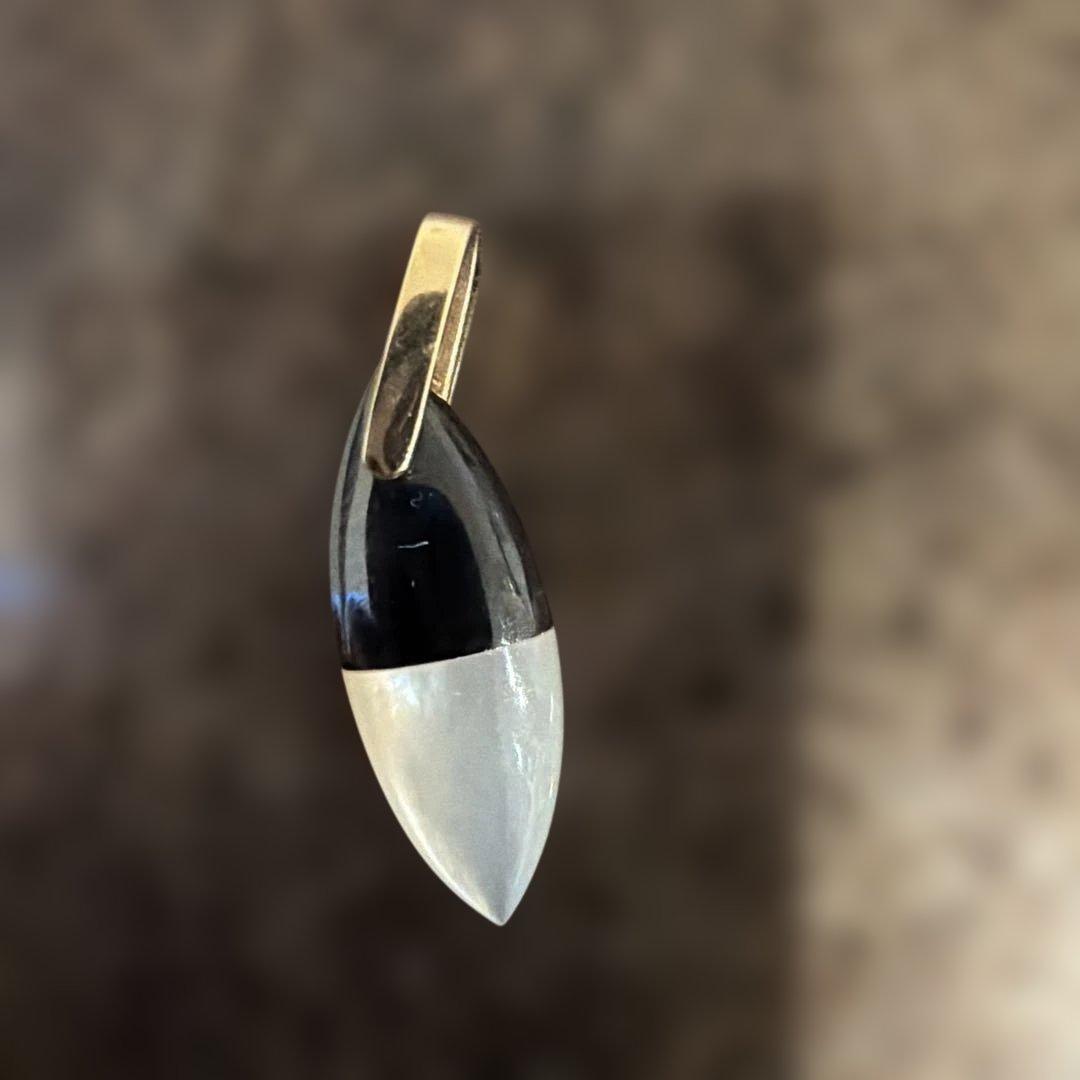 アガットK10チャーム