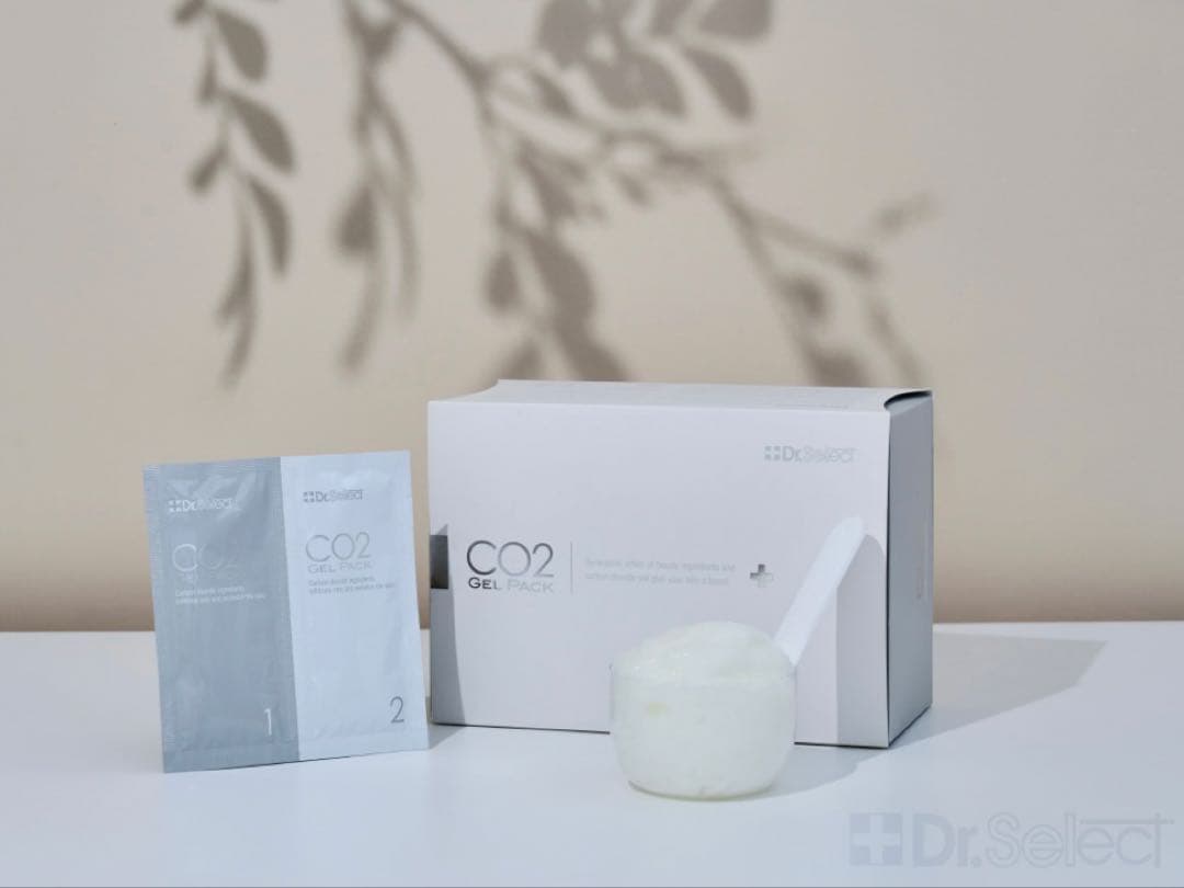 Dr.select（ドクターセレクト）CO2ジェルパック18回分※スパチュラ付