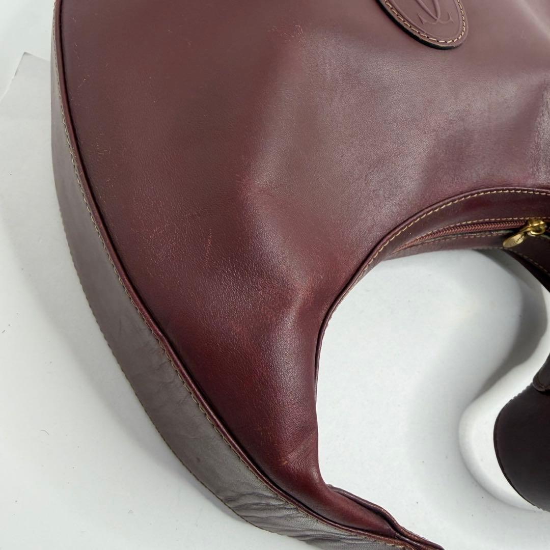 【美品✨️極希少】カルティエ ワンショルダー ハーフムーン マストライン