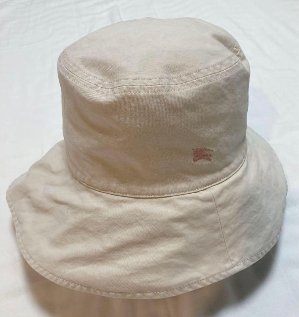 【みさ　美品】バーバリー　バケットハット　帽子 ノバチェック