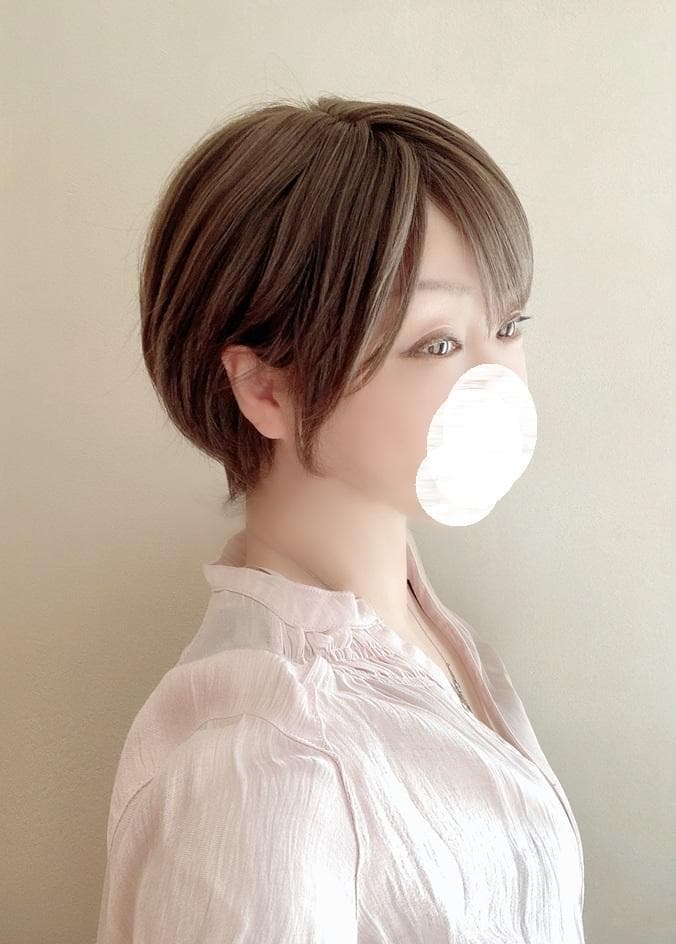 リネアストリア　「天使のリーフショート」　S　ミルキーモカブラウン