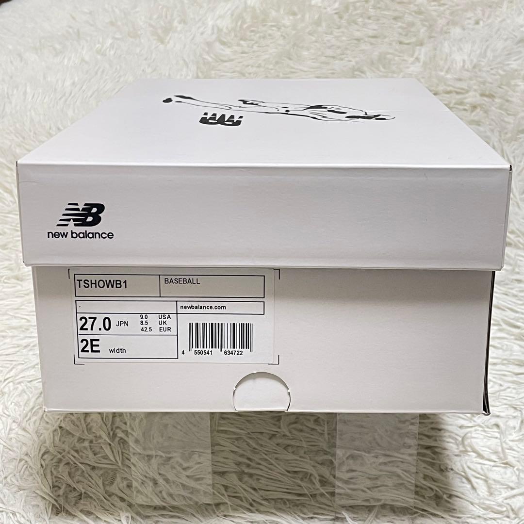 【未使用】new balance 大谷翔平選手 TSHOWB1 27