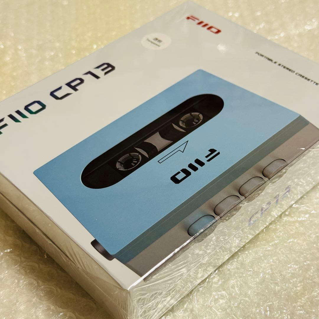 新品未開封　FIIO ポータブルカセット CP13 Transparent 透明