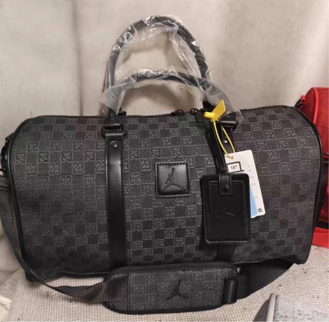 Jordan モノグラムボストンバッグ　ブラック　未使用