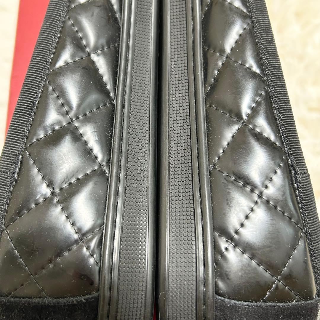 美品★Salvatore Ferragamo フェラガモ キルティング パンプス