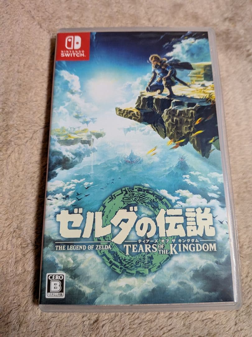 【美品】ゼルダの伝説 ブレス オブ ザ ワイルド & ティアーズオブザキングダム