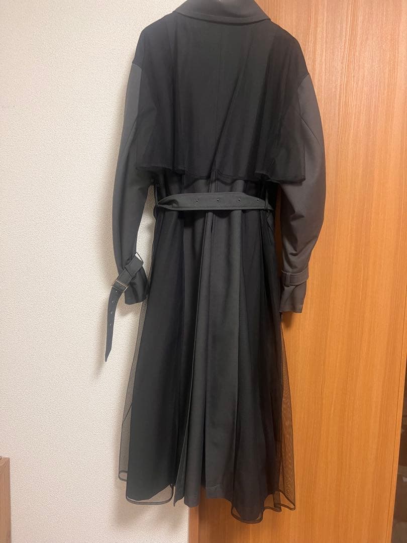 HARE カットオフチュールトレンチコート