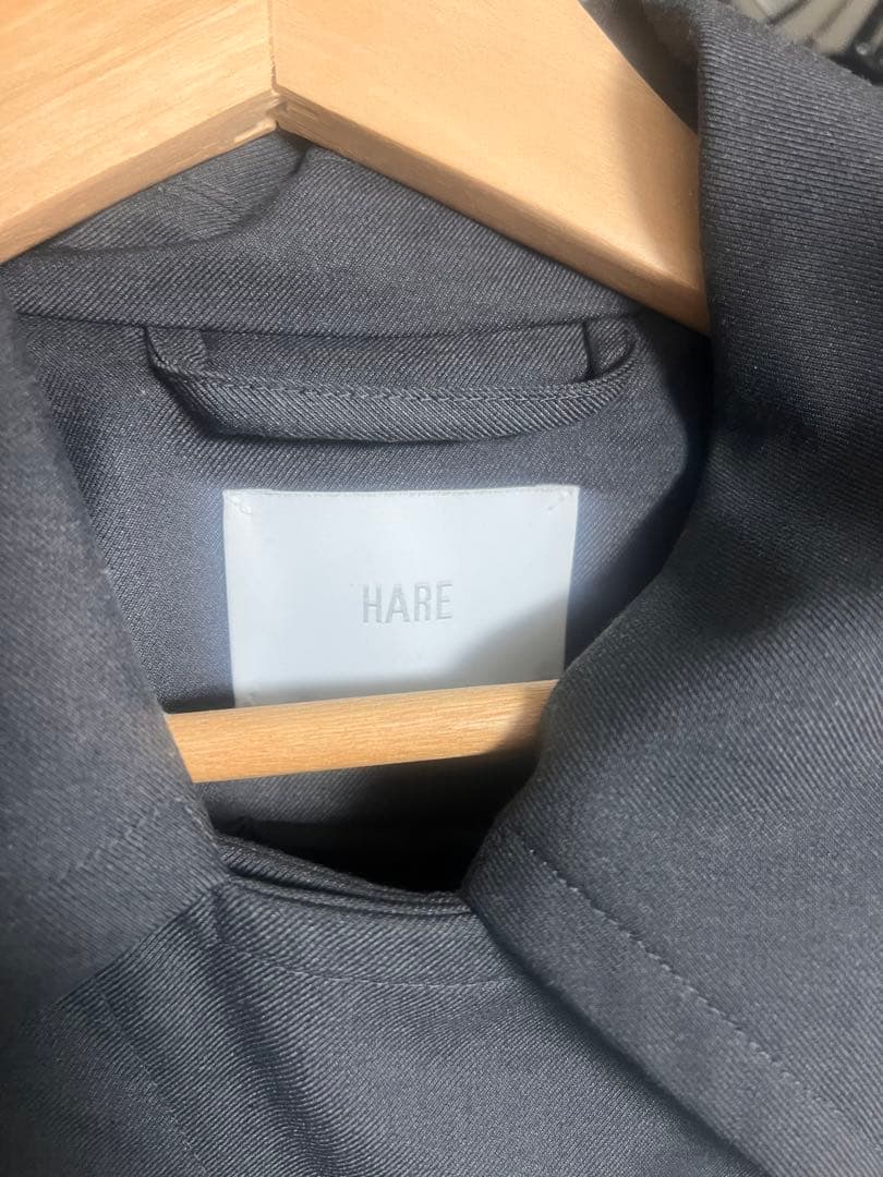 HARE カットオフチュールトレンチコート