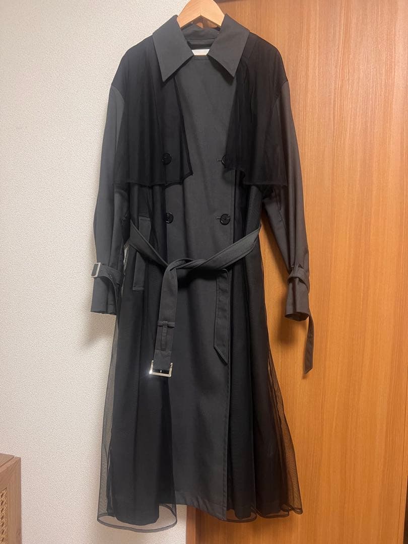 HARE カットオフチュールトレンチコート