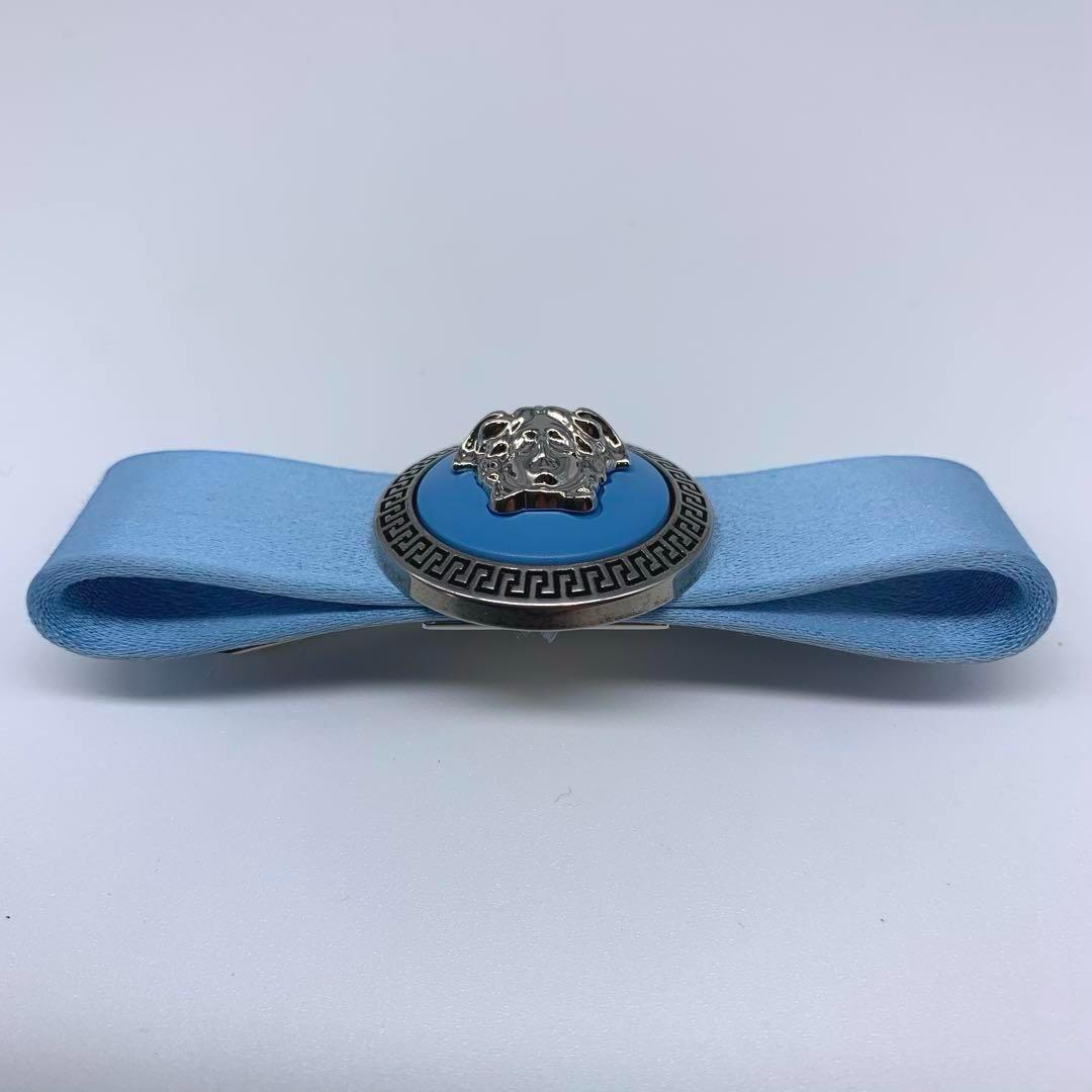 専用♡E32◆ヴェルサーチ【メデューサ◆ヘアピン/ヘアクリップ】サテン シルバー