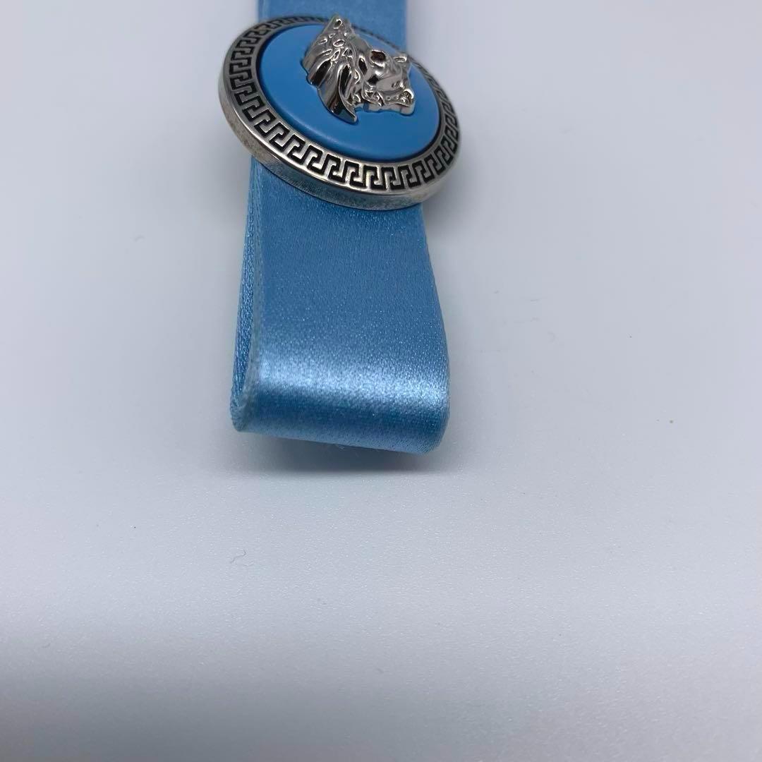 専用♡E32◆ヴェルサーチ【メデューサ◆ヘアピン/ヘアクリップ】サテン シルバー