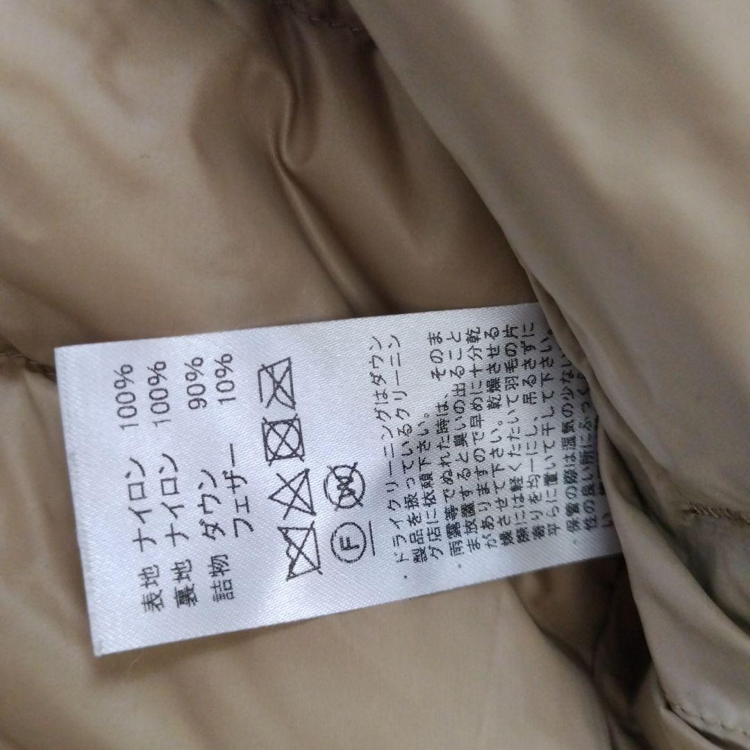 DANTON　 ダントン　カーキ　インナーダウンベスト 36