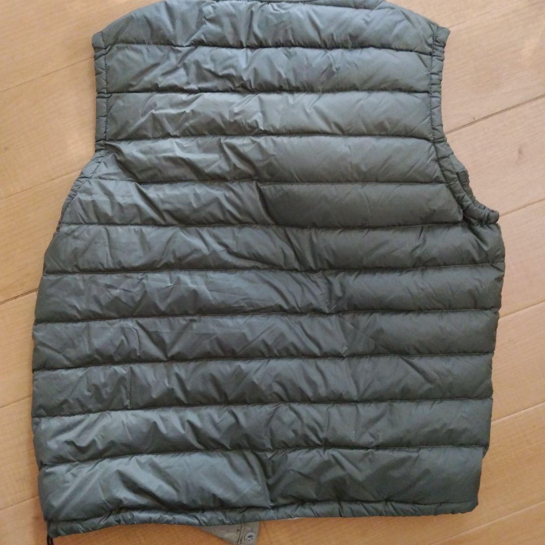 DANTON　 ダントン　カーキ　インナーダウンベスト 36