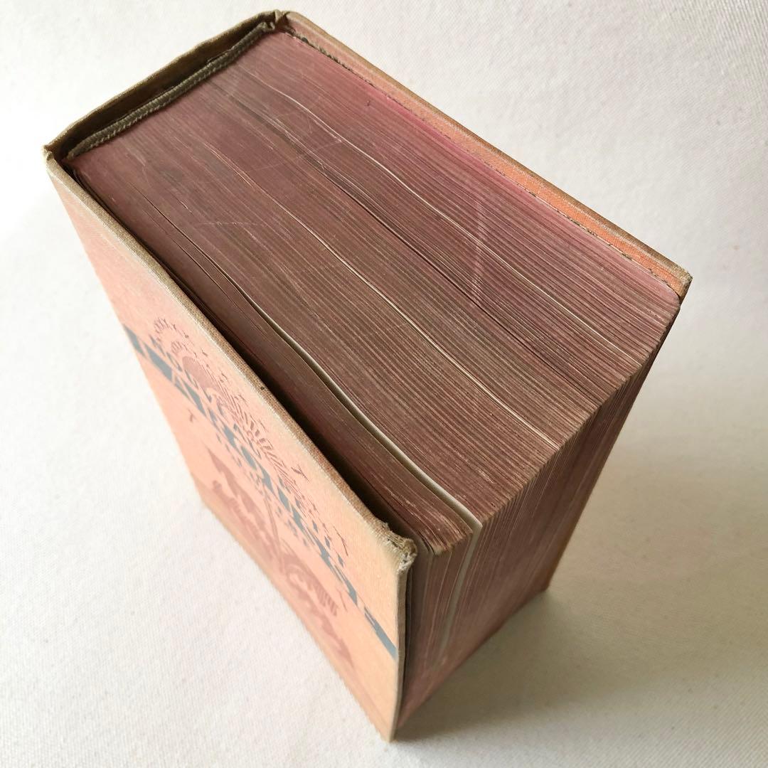 1924年版　タンポポの装丁が可愛いフランスの大百科事典　ヴィンテージ