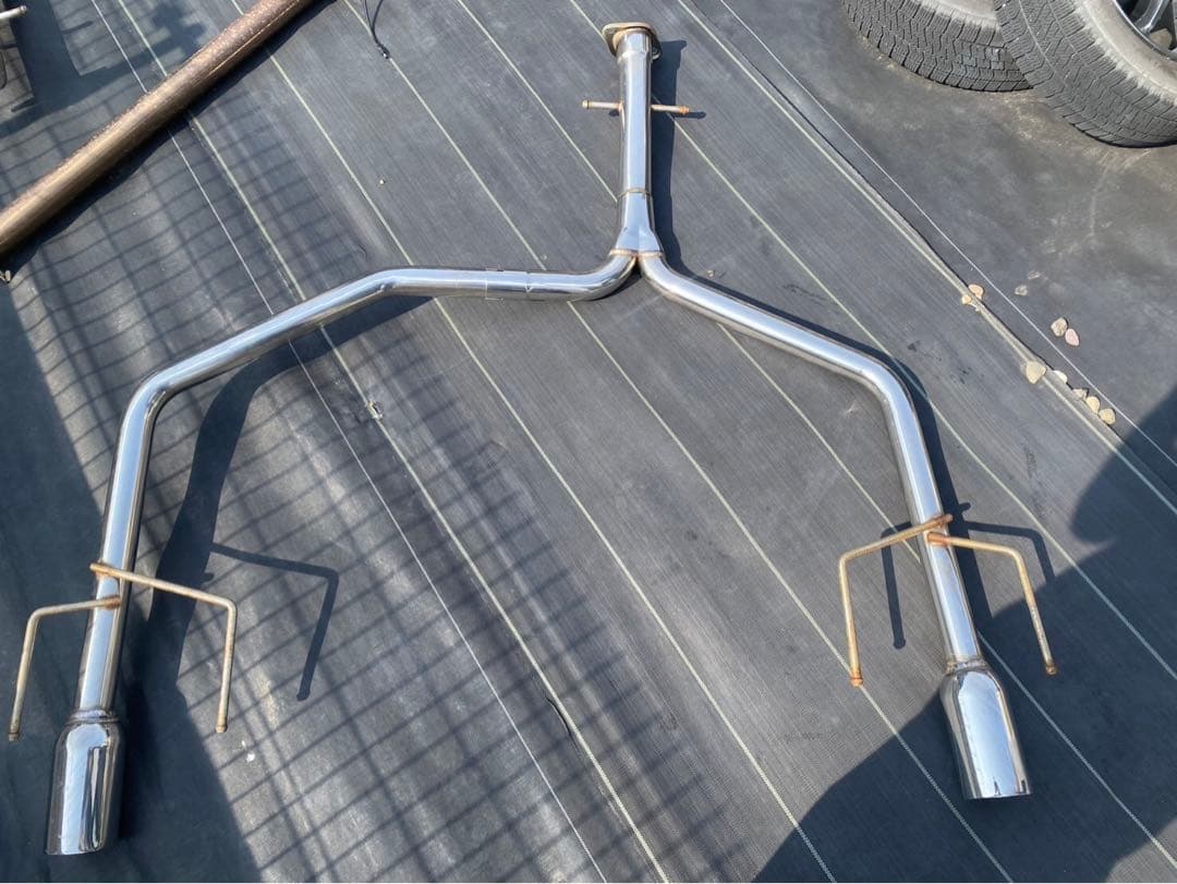 一*楽様 ステンレスマフラー