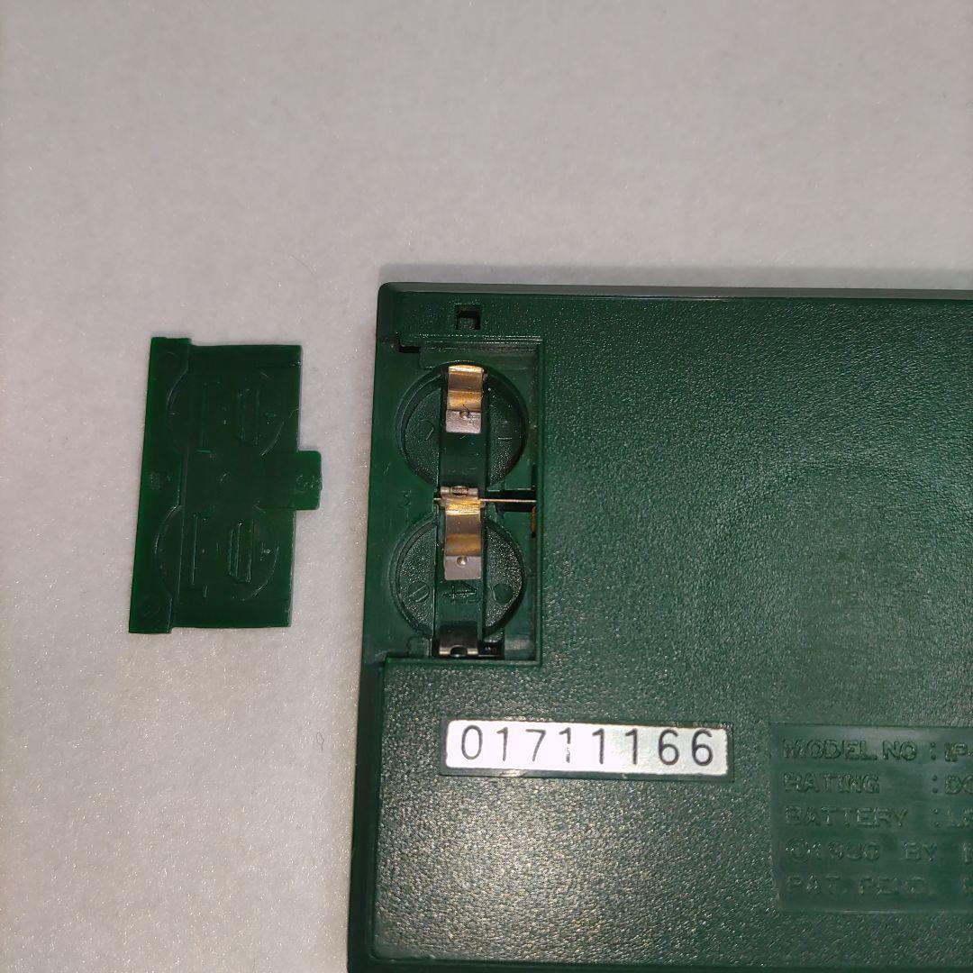 ゲーム＆ウォッチ シルバー　ジャッジ 前期版モスグリーン