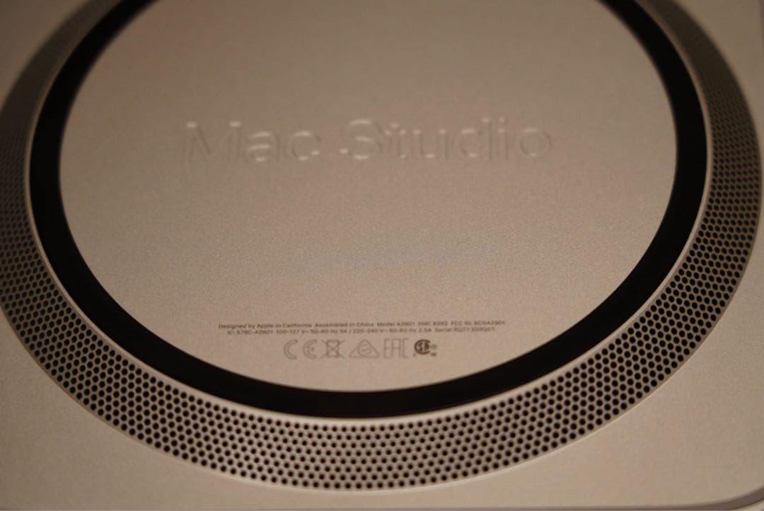 Apple Mac Studio M2MAX メモリ32G