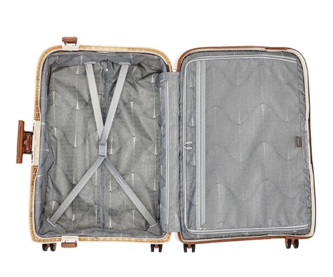 新品DELSEYデルセー スーツケース キャリーケース　ホワイト73L