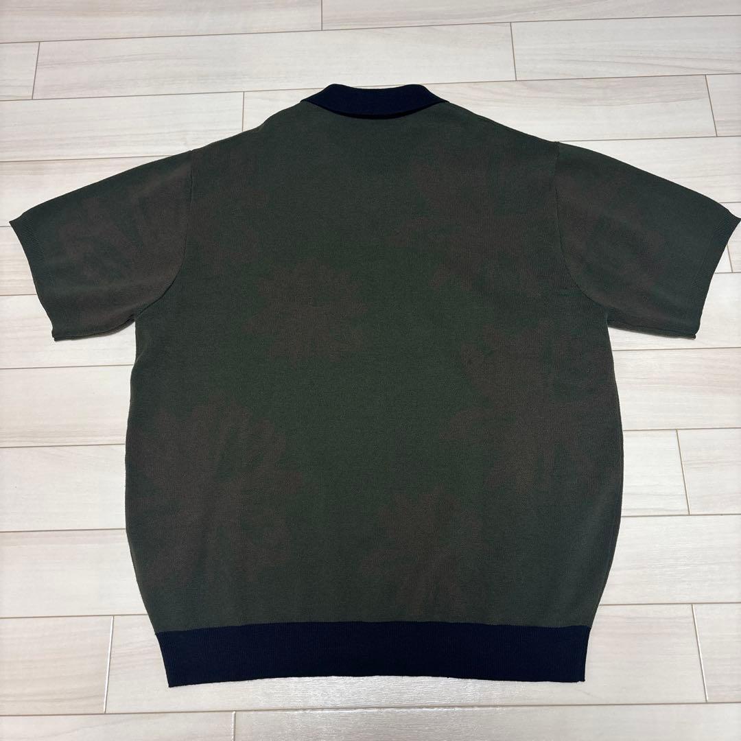 FLOWER KNIT POLO HUF ハフ　ポロシャツ