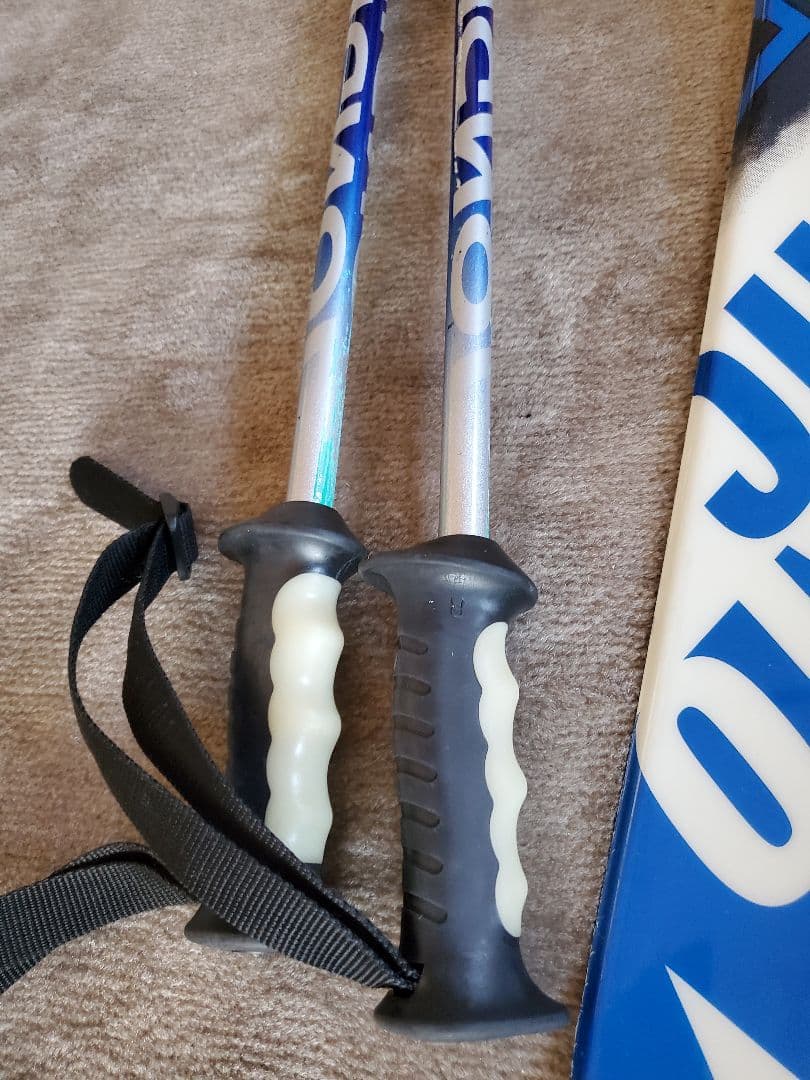 【美品】ATOMICミドルカービングスキー☆ブーツ25cm☆ロシニョールストック