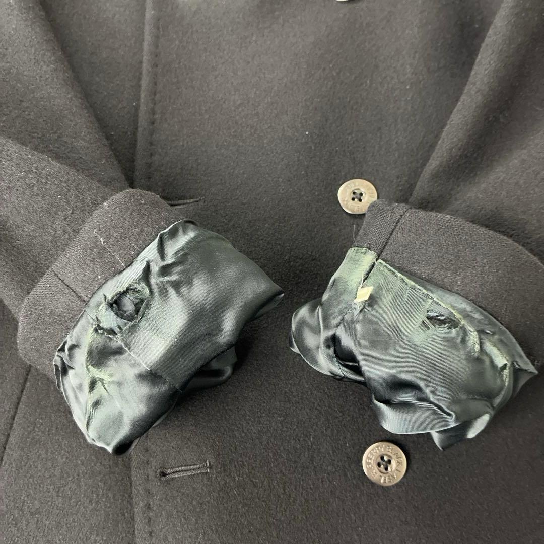 BURBERRY BLACK LABEL アンゴラ混Pコート L