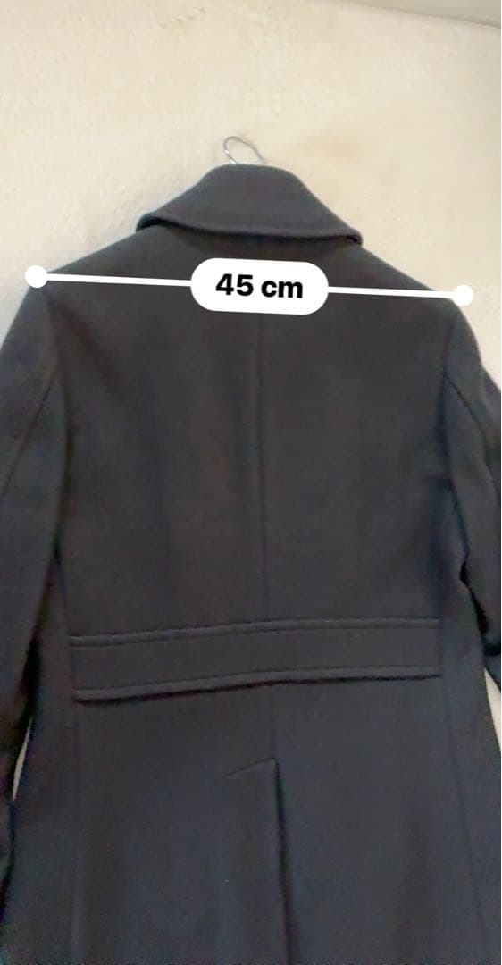 BURBERRY BLACK LABEL アンゴラ混Pコート L