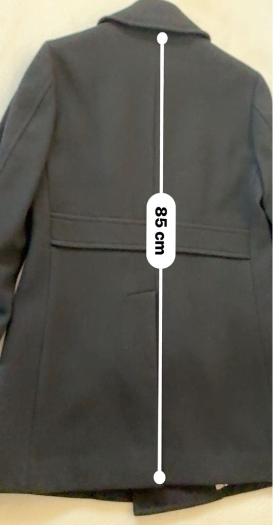 BURBERRY BLACK LABEL アンゴラ混Pコート L