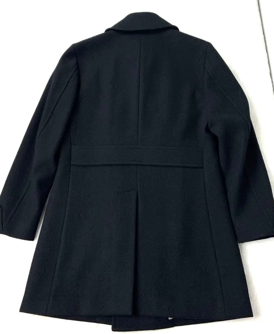 BURBERRY BLACK LABEL アンゴラ混Pコート L