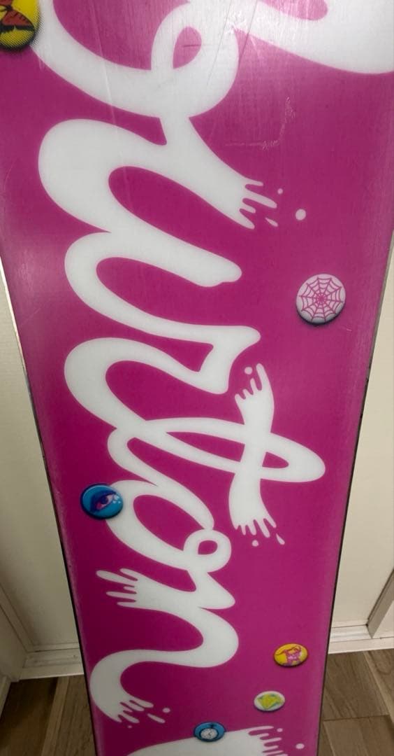 Burton Featherスノーボード144 セット　サロモン　ケース付き