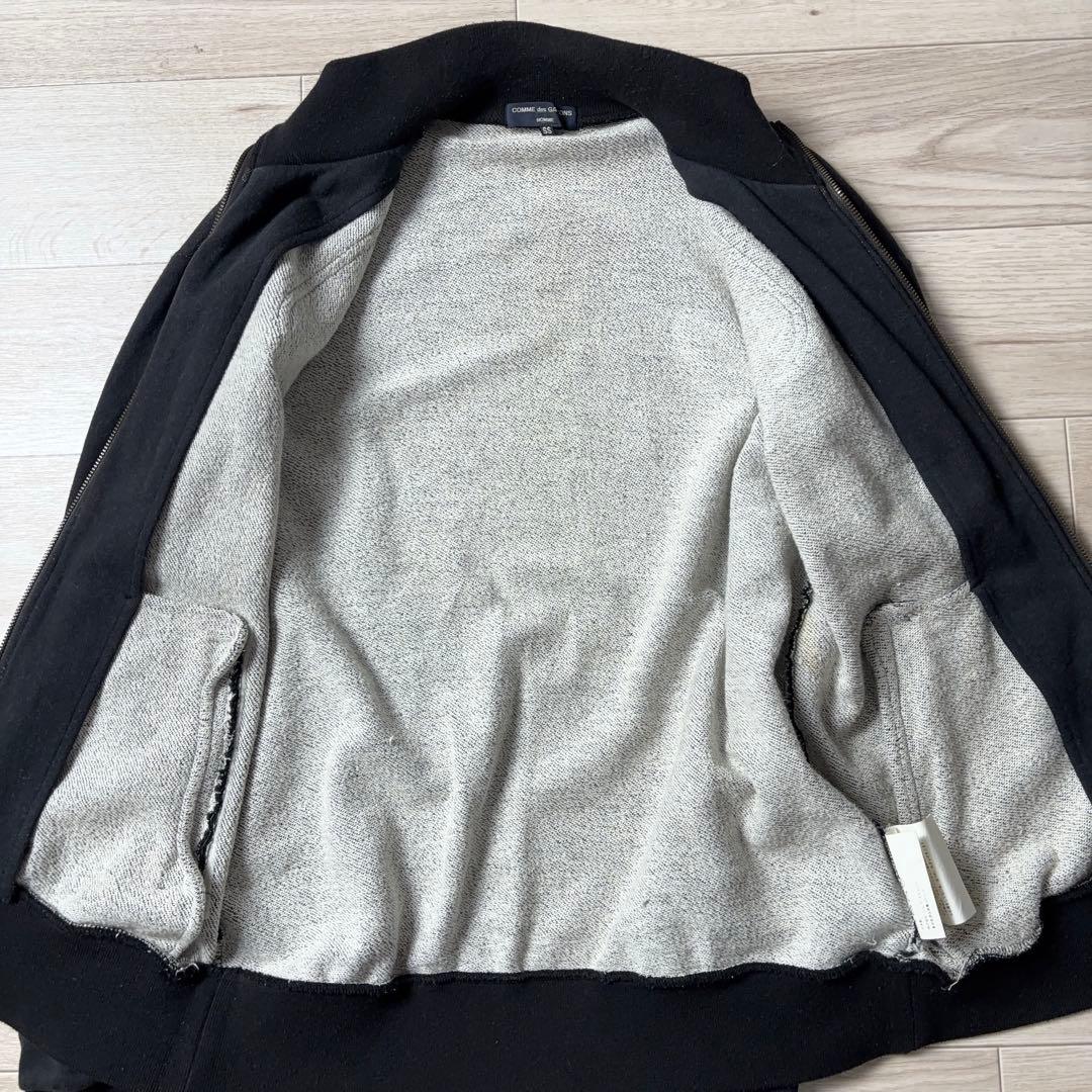 COMME des GARCONS HOMME ジップアップスウェットジャケット
