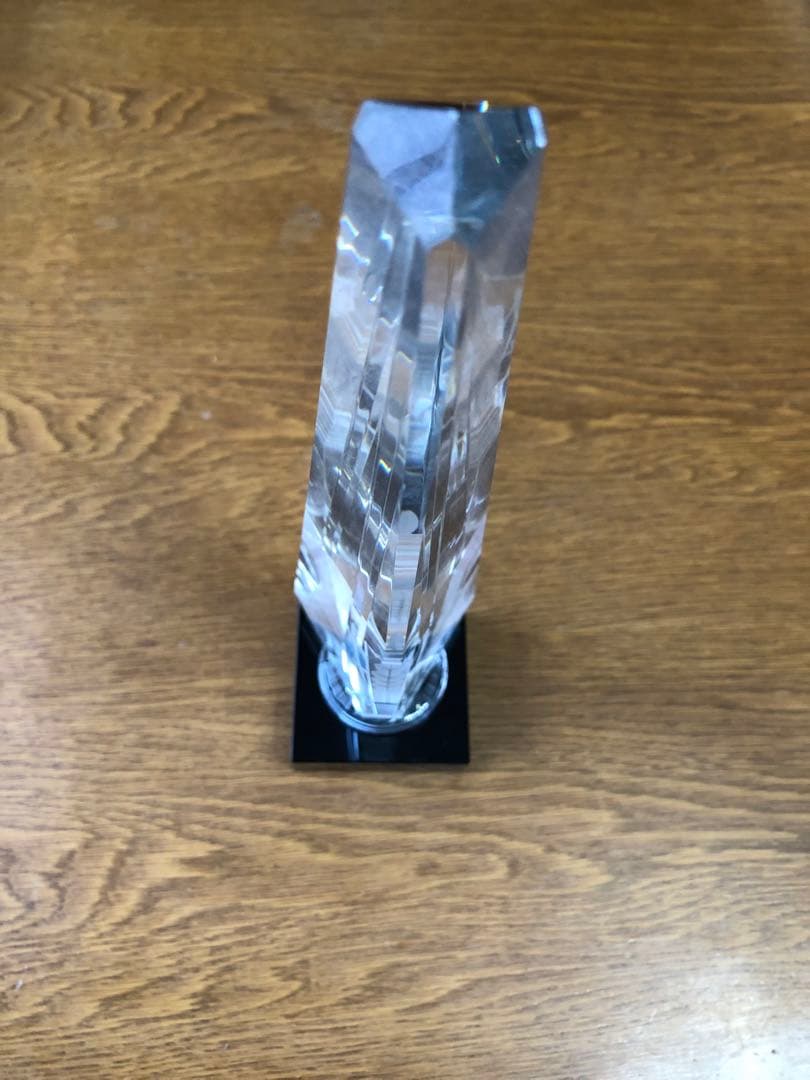 SUNLEO サンレオ クリスタルトロフィー　表彰優勝商品　高さ35cm