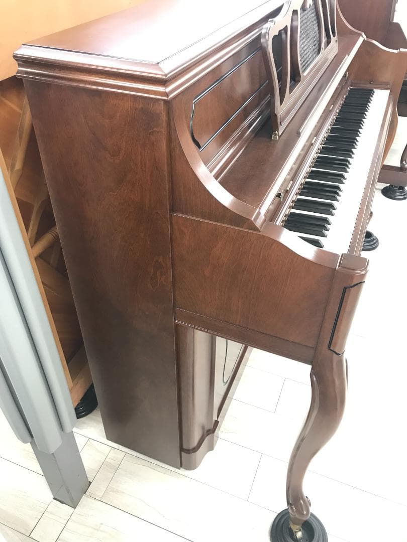 ★61414【アップライトピアノ】KAWAI　Ki65F